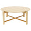 Mesa de Centro para Recepción y Lounge - KINGSTRONG CIRCULAR 20222L PALU MESA0904681 - Varios Colores - Melamina - MESA0904681 - Mundo In - NOGAL BEAT - Mesa Comercial Interior