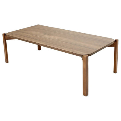 Mesa de Centro para Recepción y Lounge - KINGSTRONG RECTA 100X50 19603 PALU MESA0904683 - Varios Colores - Melamina - MESA0904683 - Mundo In - NOGAL BEAT - Mesa Comercial Interior
