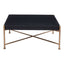 Mesa de Centro para Sala de Espera - ZUO NAZAIRE - Negro - Cubierta de Madera de Abeto Pintada y Estructura de Acero Pintado - 109838 - Zuo - NOGAL BEAT - Mesa Comercial Interior
