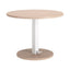Mesa de Comedor para Bistró - ZUO HAWLEY - Varios Colores - Cubierta de Chapa de Madera Madera de Ingeniería y Estructura de Acero con Recubrimiento en Polvo - 111131 - Zuo - NOGAL BEAT - Mesa Comercial Interior
