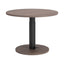 Mesa de Comedor para Bistró - ZUO HAWLEY - Varios Colores - Cubierta de Chapa de Madera Madera de Ingeniería y Estructura de Acero con Recubrimiento en Polvo - 111132 - Zuo - NOGAL BEAT - Mesa Comercial Interior