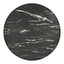 Mesa de Comedor para Bistró - ZUO SUMAY - Negro - Cubierta de Piedra HPL Símil Mármol y Estructura de Acero - 110086 - Zuo - NOGAL BEAT - Mesa Comercial Interior