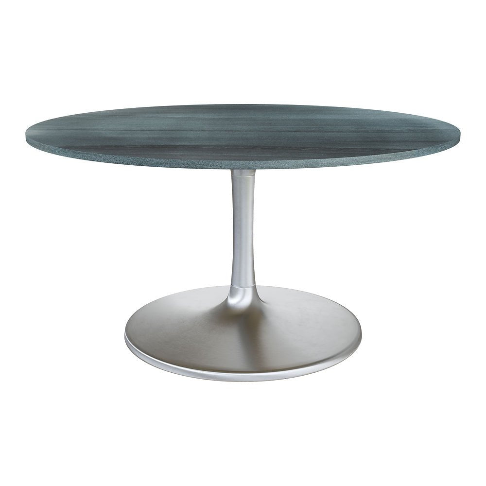 Mesa de Comedor para Cafetería - ZUO METROPOLIS - Varios Colores - Cubierta de Mármol Natural y Estructura de Hierro - 109451 - Zuo - NOGAL BEAT - Mesa Comercial Interior