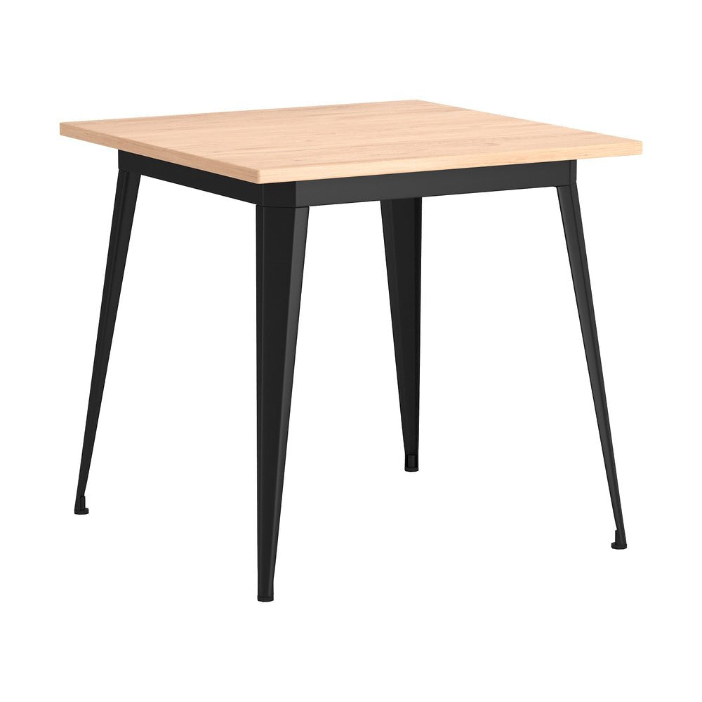 Mesa de Comedor para Desayunador - ZUO ELOWEN - Natural - Cubierta de MDF Símil Madera y Estructura de Acero con Recubrimiento en Polvo - 111101 - Zuo - NOGAL BEAT - Mesa Comercial Interior