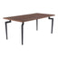 Mesa de Comedor para Desayunador - ZUO KANI - Nogal - Cubierta de MDF Símil Madera y Estructura de Acero con Recubrimiento en Polvo - 110360 - Zuo - NOGAL BEAT - Mesa Comercial Interior