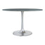 Mesa de Comedor para Food Court - ZUO METROPOLIS - Varios Colores - Cubierta de Mármol Natural y Estructura de Hierro - 109445 - Zuo - NOGAL BEAT - Mesa Comercial Interior