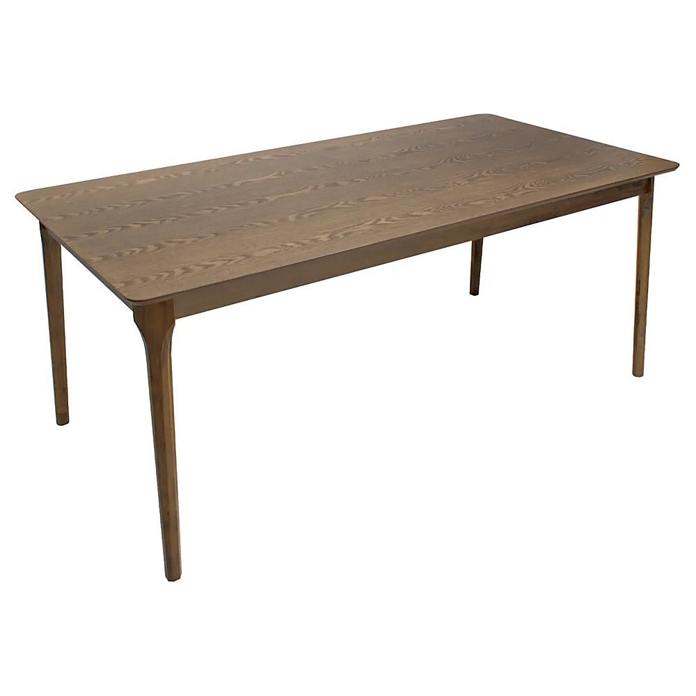 Mesa de Comedor para Restaurante - KINGSTRONG 180X90 MADEIRA CHAPA SILL0904951 - Varios Colores - SILL0904951 - Mundo In - NOGAL BEAT - Mesa Comercial Interior