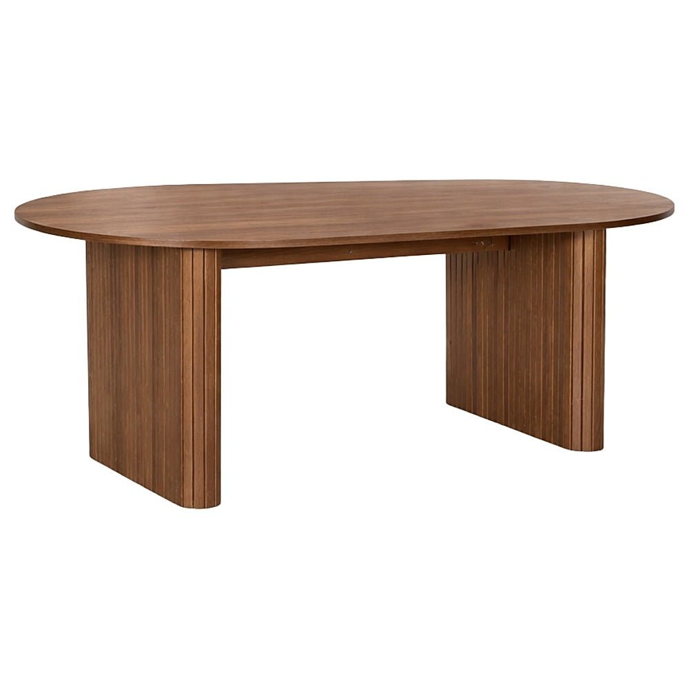 Mesa de Comedor para Restaurante - KINGSTRONG 180X90 SABAH 23107 MESA0904934 - Varios Colores - MESA0904934 - Mundo In - NOGAL BEAT - Mesa Comercial Interior