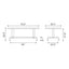 Mesa de Comedor para Salón de Eventos - ZUO NEUM - Negro - Cubierta de MDF Símil Madera y Estructura de Acero Pintado - 110022 - Zuo - NOGAL BEAT - Mesa Comercial Interior