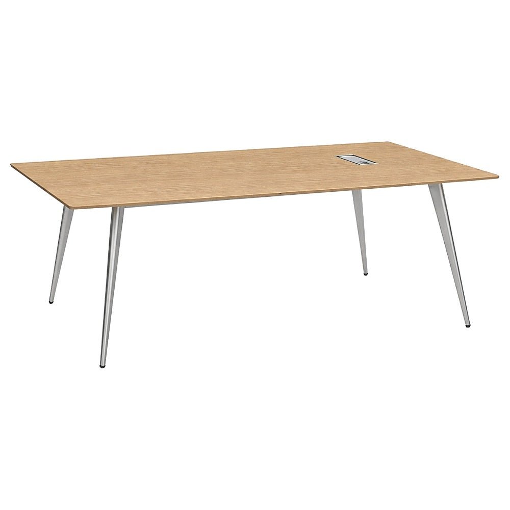 Mesa de Juntas de Oficina - KINGSTRONG CAZZA 240 MESA0905262 - Varios Colores - Melamina - MESA0905262 - Mundo In - NOGAL BEAT - Mesa de Juntas