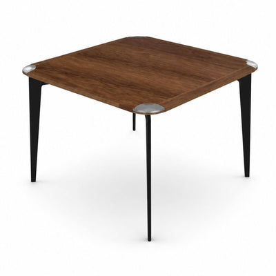 Mesa de Juntas para Oficina Esquinera - VERSA PIANNO - Cubierta en MDF con Chapa de Madera - PI-810N - VERSA - NOGAL BEAT - Mesa de Juntas