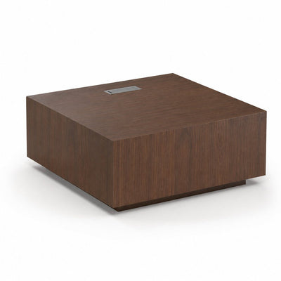 Mesa de Juntas para Oficina Melamínica con Grommet Conectividad en 28 - VERSA OFFSET - Solo Se Vende con Grommet - VO-730 - VERSA - NOGAL BEAT - Mesa de Juntas