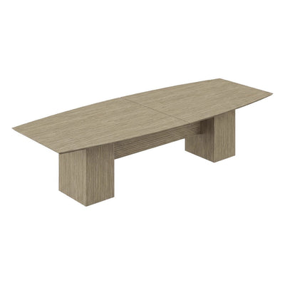 Mesa de Juntas para Sala de Conferencias - GEBESA FILO - Frente 365 cm - Cubierta de MDF y Base de Aglomerado - GCF570365CN - GEBESA - NOGAL BEAT - Mesa de Juntas