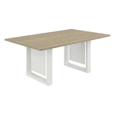 Mesa de Juntas para Sala de Consejo Directivo - GEBESA G-CONNECT - Frente 305 cm - GBG570305CN - GEBESA - NOGAL BEAT - Mesa de Juntas