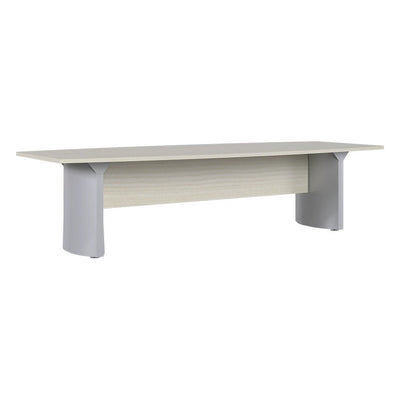 Mesa de Juntas para Sala de Consejo - GEBESA PRIME - Frente 305 cm - Estructura de Aglomerado - GBR570305 - GEBESA - NOGAL BEAT - Mesa de Juntas