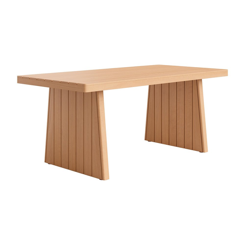 Mesa de Terraza para Spa - ZUO NIMONE - Natural - Estructura y Cubierta en Acacia Maciza - 704241 - Zuo - NOGAL BEAT - Mesa de Terraza