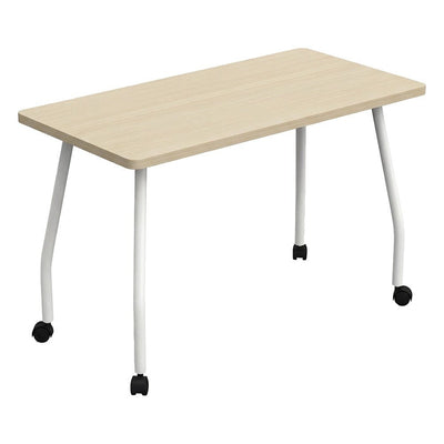 Mesa Escolar Rectangular para Aula - GEBESA IKA - Frente 90 cm - Fondo 60 cm - GAT562090AP - GEBESA - NOGAL BEAT - Mesa Comercial Interior