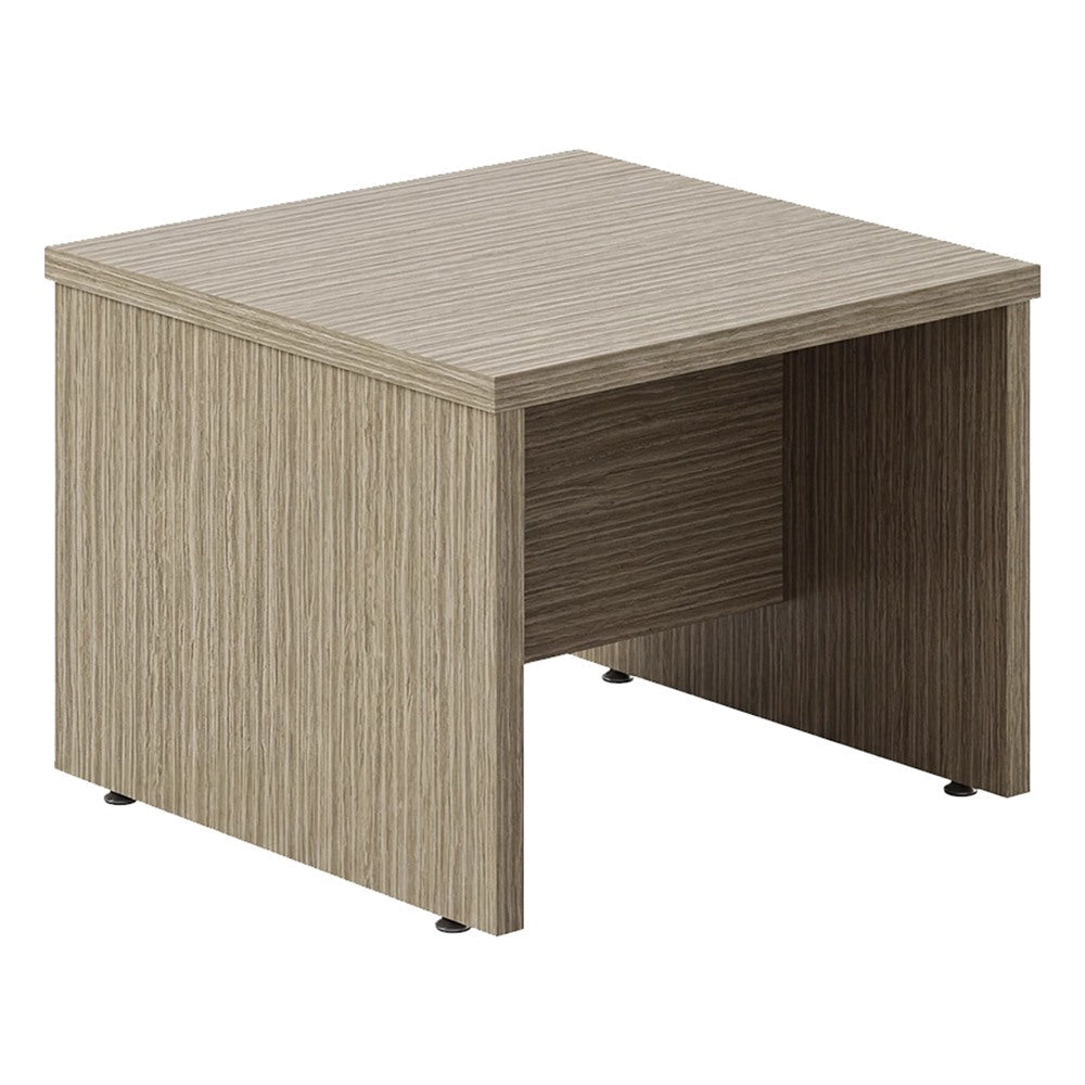Mesa Esquinera para Área Lounge - GEBESA BENTO - Frente 60 cm - Cubierta de Chapa de Madera y Base de Aglomerado - GCB502060 - GEBESA - NOGAL BEAT - Mesa Comercial Interior