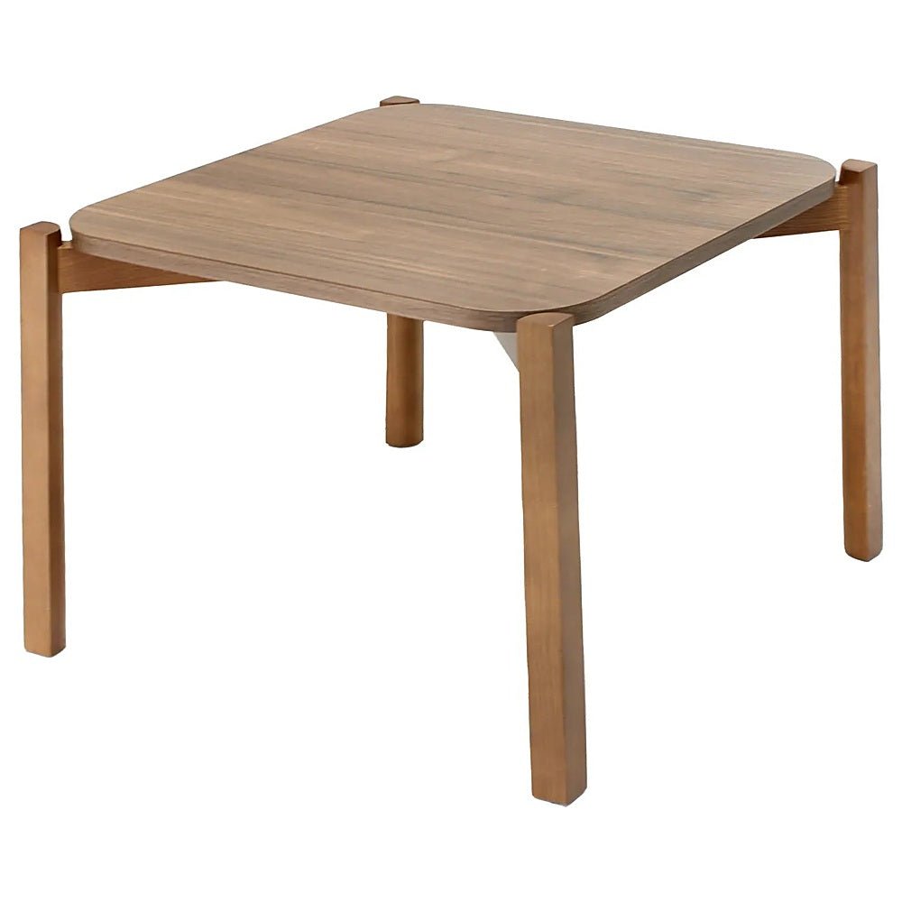 Mesa Lateral para Recepción y Lounge - KINGSTRONG CUADRADA 50 19602 PALU MESA0904682 - Varios Colores - Melamina - MESA0904682 - Mundo In - NOGAL BEAT - Mesa Comercial Interior