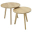 Mesa Lateral para Recepción y Lounge - KINGSTRONG LATERALES BULAN 9363 MESA0904929 - Varios Colores - Madera Maciza - MESA0904929 - Mundo In - NOGAL BEAT - Mesa Comercial Interior