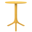 Mesa redonda OFFIHO SEATTLE OHM-7101 de polipropileno para restaurante, disponible en varios colores