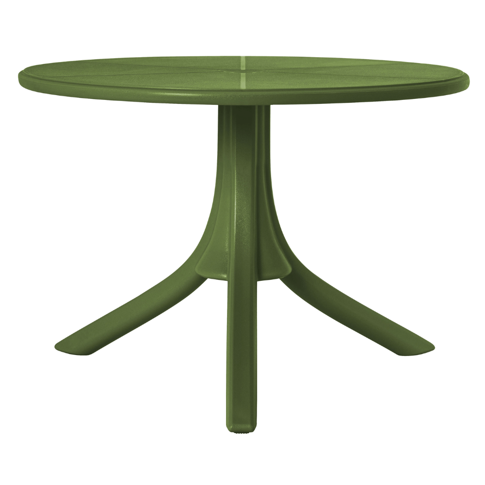Mesa redonda OFFIHO SEATTLE OHM-7101 de polipropileno para restaurante, disponible en varios colores
