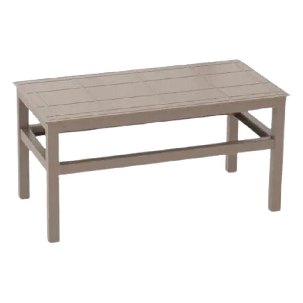 Mesa para Áreas de Exterior y Terrazas 45 cm - RESOL CLICK-CLACK - Varios Colores - Protección UV y Fibra de Vidrio con PP - 4421 - Resol - NOGAL BEAT - Mesa de Terraza