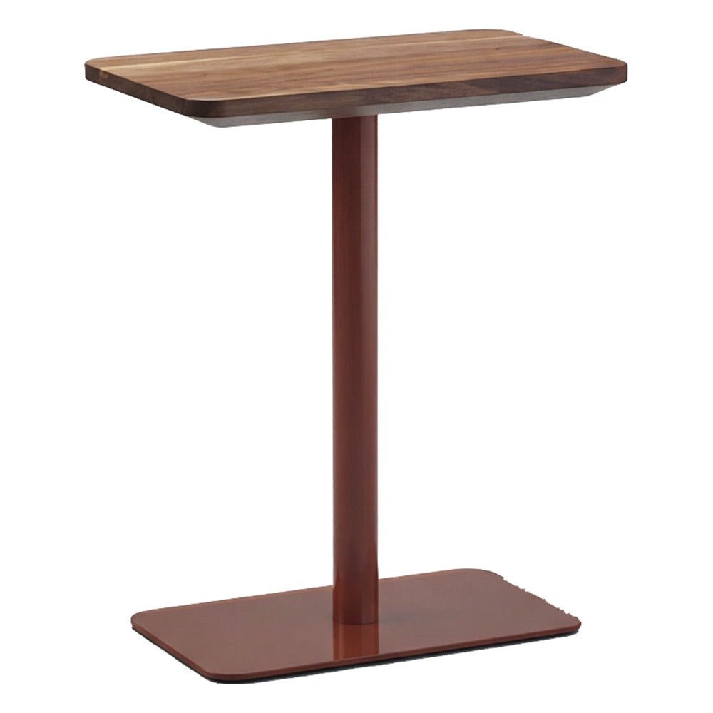 Mesa para Laptop para Comedor Institucional - GEBESA GRC ONESIMA - Frente 53 cm - GGRO576142126 - GEBESA - NOGAL BEAT - Mesa Comercial Interior