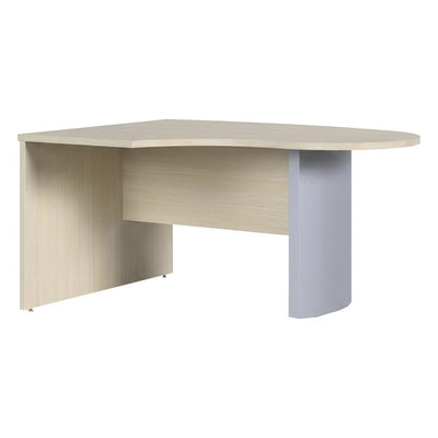 Mesa Peninsular para Oficina Privada - GEBESA PRIME - Frente 180 cm - Derecha - GBR580180R - GEBESA - NOGAL BEAT - Escritorio de Oficina