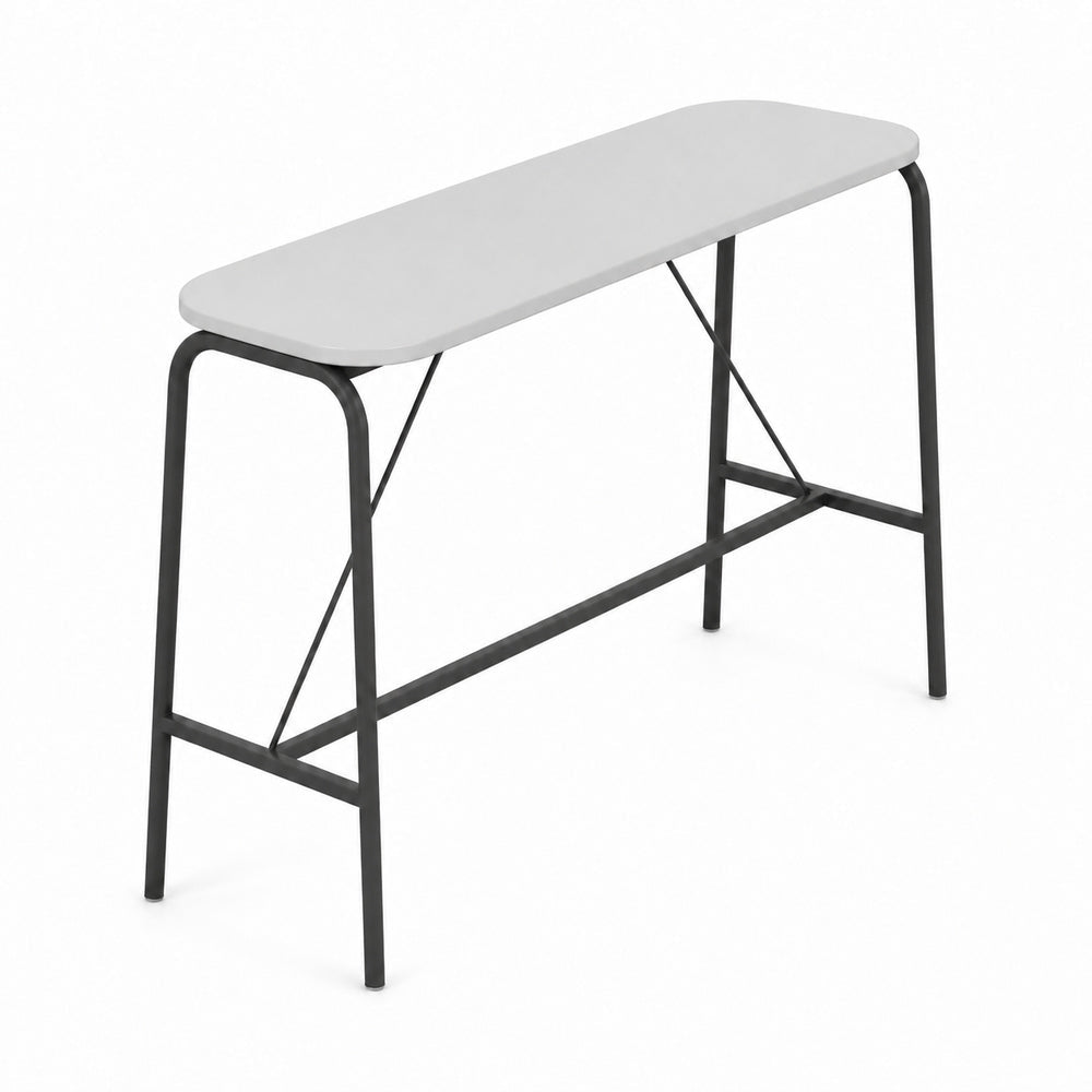 Mesa Periquera Pitch Altura Barra - VERSA ALTUS - Varios Colores - No Incluye Preparacion para Conectividad - AL-3900 ALTUS - VERSA - NOGAL BEAT - Mesa Periquera