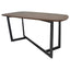 Mesa Rectangular para Restaurante - KINGSTRONG AMALFI D04 MESA0903752 - Nogal - Estructura Metal y Cubierta en Melamina - MESA0903752 - Mundo In - NOGAL BEAT - Mesa Comercial Interior