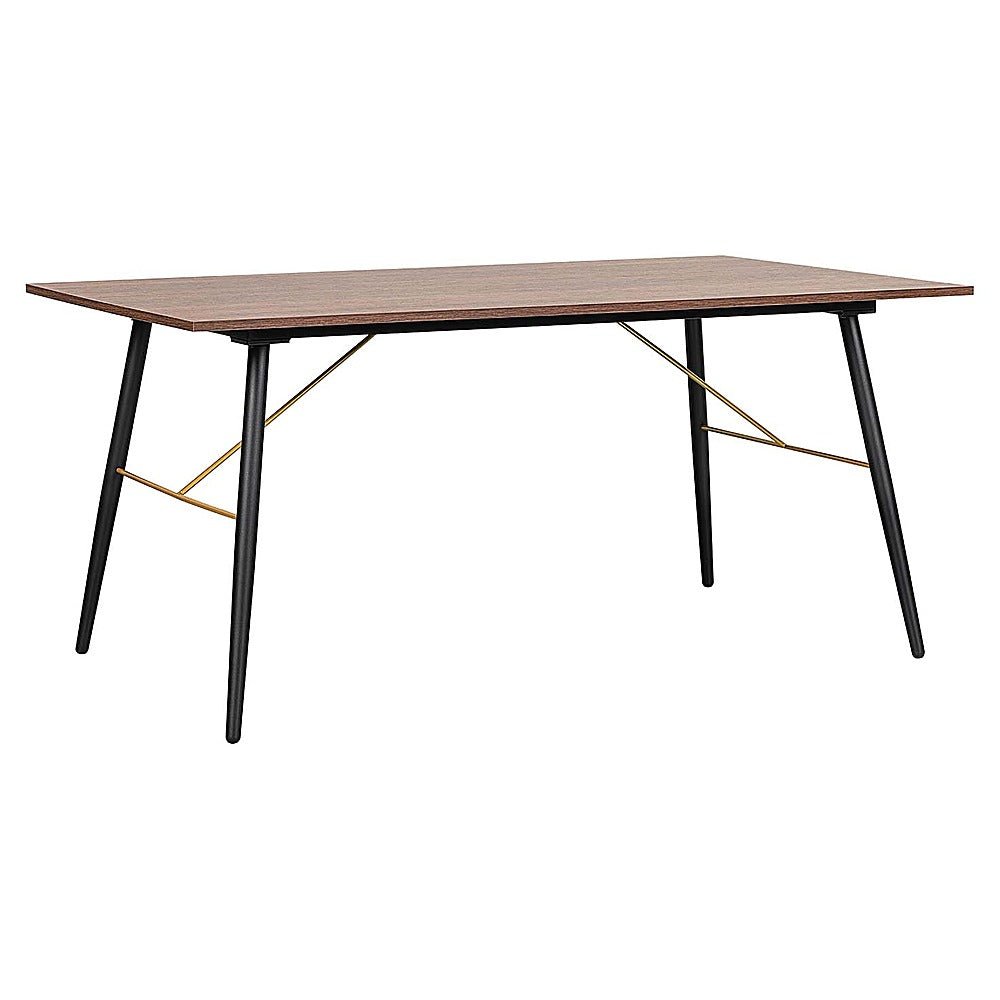Mesa Rectangular para Restaurante - KINGSTRONG LUXO 160X90 MESA0903534 - Varios Colores - Estructura Metálica y Cubierta en Melamina - MESA0903534 - Mundo In - NOGAL BEAT - Mesa Comercial Interior