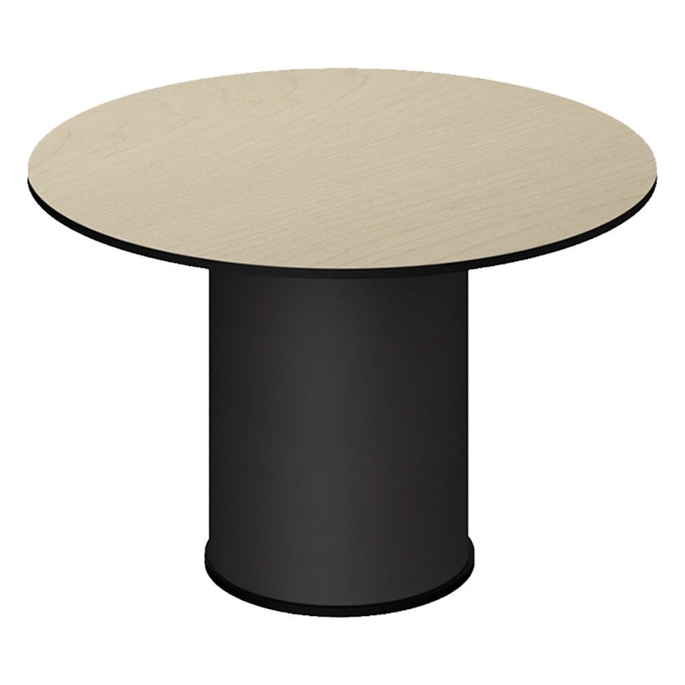 Mesa Redonda de Juntas Base Circular - GEBESA CYBER - Diámetro 120 cm - GAK575120TML - GEBESA - NOGAL BEAT - Mesa de Juntas