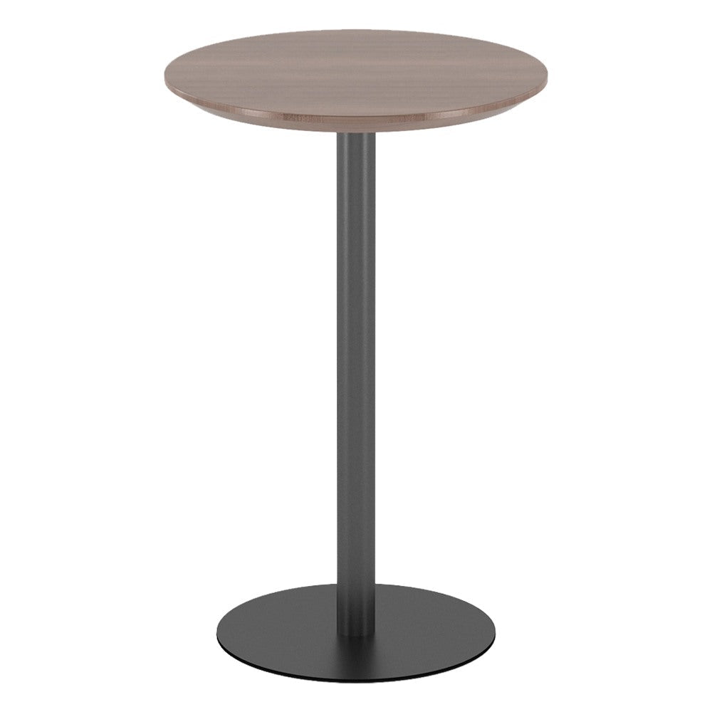 Mesa Redonda para Comedor Institucional - GEBESA GRC ONESIMA - Alto 105 cm - GGRO560242442 - GEBESA - NOGAL BEAT - Mesa Comercial Interior