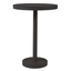 Mesa periquera Resol Barcino Pie Central Ø60 redonda alta con estructura de aluminio