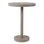 Mesa Redonda Periquera para Restaurantes - RESOL BARCINO PIE CENTRAL Ø60 HIGH - Varios Colores - Estructura de Aluminio - 01433 - Resol - NOGAL BEAT - Mesa Periquera