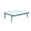MESA RESOL ANTHEA COFFE TABLE | Mesa Auxiliar para Sala de Estar Terraza | 25 cm | Estructura Aluminio | Tablero HPL | Exterior - 70284 - Resol - NOGAL BEAT - Mesas