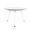 MESA RESOL ANTHEA SIDE TABLE | Mesa Auxiliar Baja para Sala de Estar Terraza | 35 cm | Estructura Aluminio | Tablero HPL | Exterior - 70289 - Resol - NOGAL BEAT - Mesas