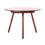 MESA RESOL ANTHEA SIDE TABLE | Mesa Auxiliar Baja para Sala de Estar Terraza | 35 cm | Estructura Aluminio | Tablero HPL | Exterior - 70289 - Resol - NOGAL BEAT - Mesas