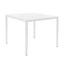 MESA RESOL BARCINO 70x70 SQUARE | Mesa Ocasional | Estructura Aluminio | 74 cm | Pintado | Apilable | Interior + Exterior - 03019 - Resol - NOGAL BEAT STORE - Mesas
