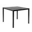 MESA RESOL BARCINO 70x70 SQUARE | Mesa Ocasional | Estructura Aluminio | 74 cm | Pintado | Apilable | Interior + Exterior - 01403 - Resol - NOGAL BEAT STORE - Mesas