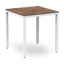 MESA RESOL BARCINO COMPACT SQUARE 70x70 | Mesa Ocasional | Estructura Aluminio | 74 cm | Pintado | Apilable | Interior + Exterior - 04019 - Resol - NOGAL BEAT - Mesas