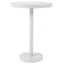 MESA RESOL BARCINO PIE CENTRA Ø60 HIGH | Estructura Aluminio | Pintado | Secado Horno | Interior + Exterior - 01433 - Resol - NOGAL BEAT - Mesas