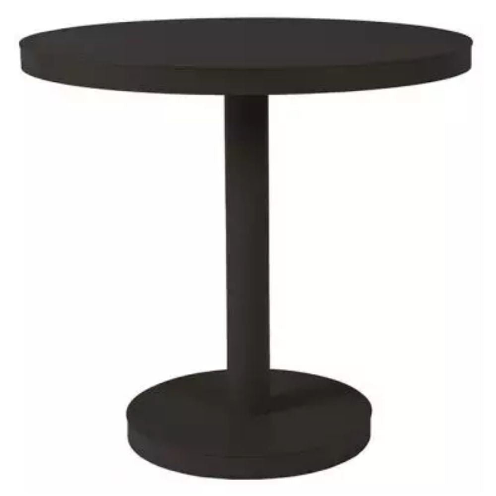 MESA RESOL BARCINO PIE CENTRAL Ø60 ROUND | Estructura Aluminio | Pintado | Secado Horno | Interior + Exterior - 01432 - Resol - NOGAL BEAT - Mesas
