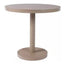 Mesa de exterior Resol Barcino Pie Central Ø80 circular con estructura de aluminio