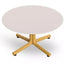 MESA RESOL BINI HPL LOUNGE | Mesa Ocasional | Tablero Compacto Fenólico | Pie Polipropileno | Fibra Vidrio | Protección UV | Interior + Exterior - 06077 - Resol - NOGAL BEAT - Mesas