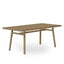 MESA RESOL MILANO 90x180 | Mesa Redonda | Estructura Aluminio | Pintado | Secado Horno | Interior + Exterior - 01594 - Resol - NOGAL BEAT - mesa