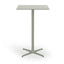 MESA RESOL TOLEDO ALTA 70 70x70 | Mesa Ocasional | Estructura Aluminio | Pintado | Compacto Fenólico | Interior + Exterior - 06146 - Resol - NOGAL BEAT - Mesas