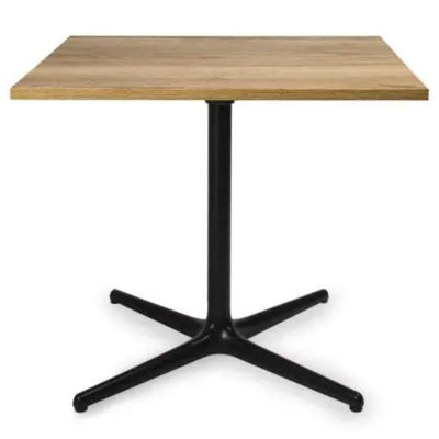 MESA RESOL TOLEDO WOOD XL 90/100 90x90 | Mesa Ocasional | 79.3 cm | Estructura Aluminio Pintado | Melamina Madera | Interior - 06158 - Resol - NOGAL BEAT - Mesas