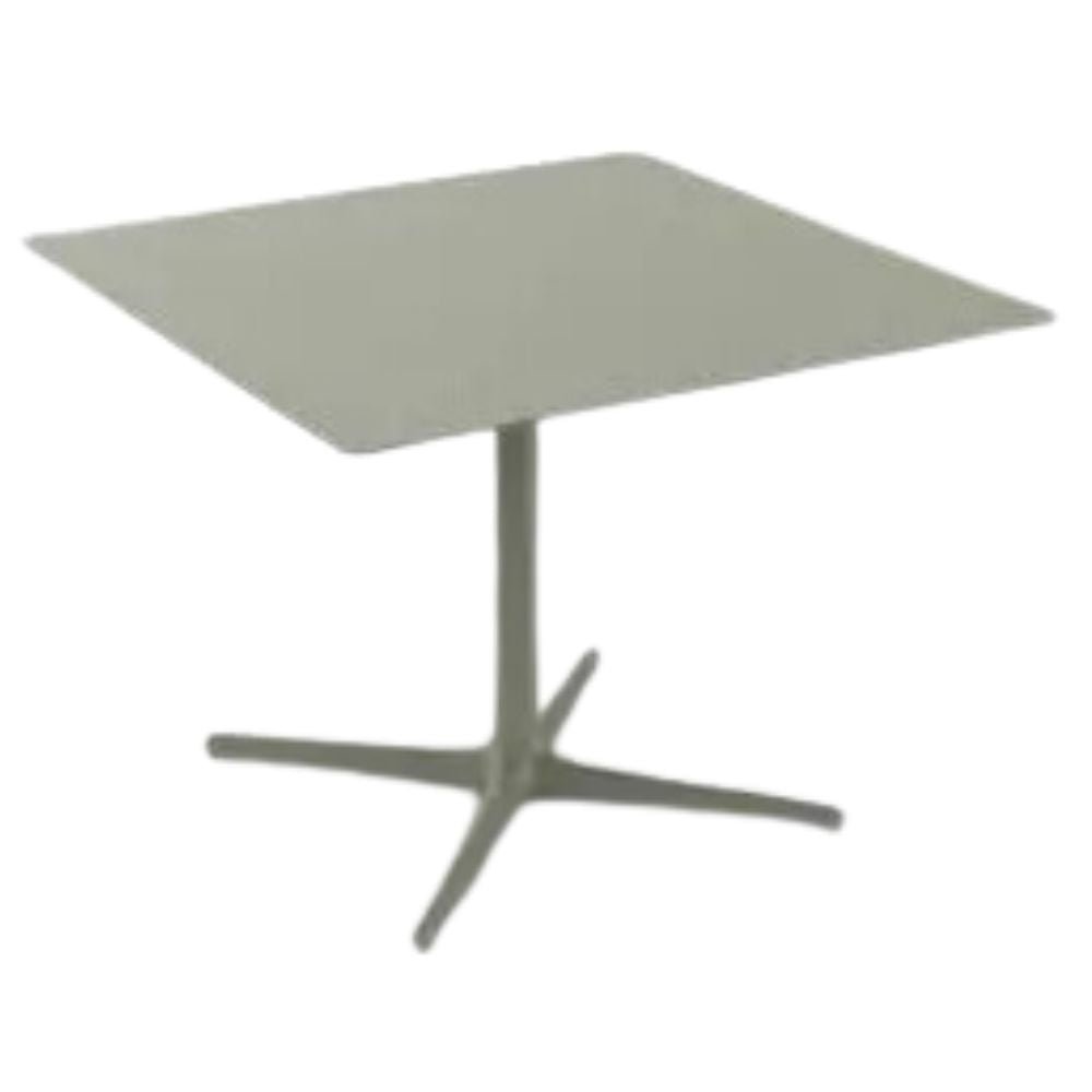 MESA RESOL TOLEDO XL 90/100 100x100 | Mesa Ocasional | Estructura Aluminio | Pintado | Compacto Fenólico | Interior + Exterior - 05878 - Resol - NOGAL BEAT STORE - Mesas